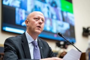 Circle CEO Jeremy Allaire speaking at the World Economic Forum in Davos, dismissing claims that stablecoin yields could trigger bank runs.