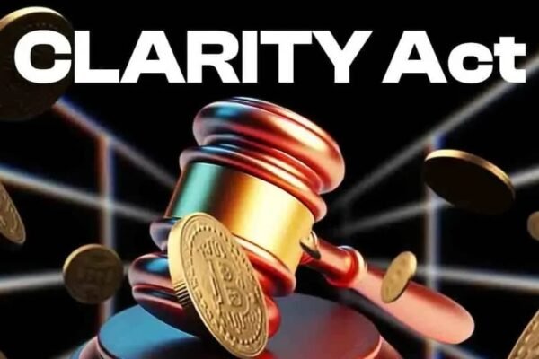 US crypto regulation debate surrounding the CLARITY Act, with concerns over DeFi oversight and stablecoin yield restrictions.