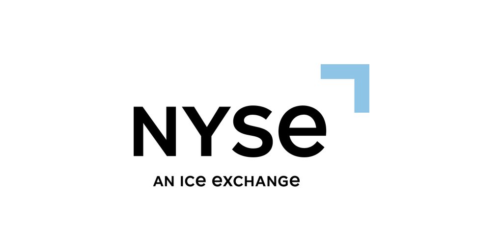 Illustration of the New York Stock Exchange building with blockchain and digital trading elements, representing a 24/7 platform for tokenized stocks and ETFs.